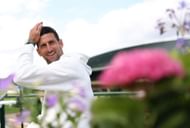 Novak Djokovic at the 2022 Championships.